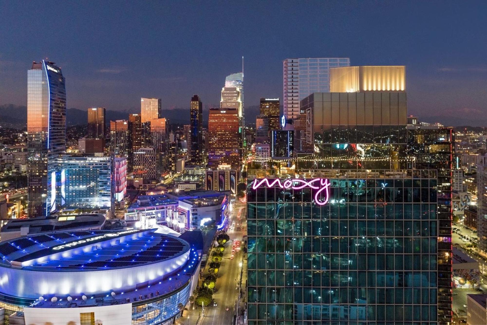 Moxy Downtown Los Angeles Buitenkant foto