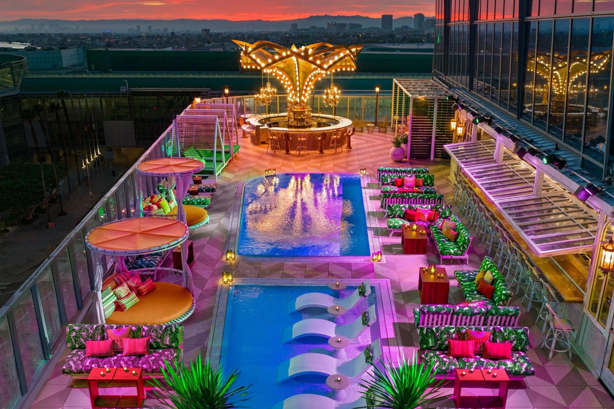 Moxy Downtown Los Angeles Buitenkant foto