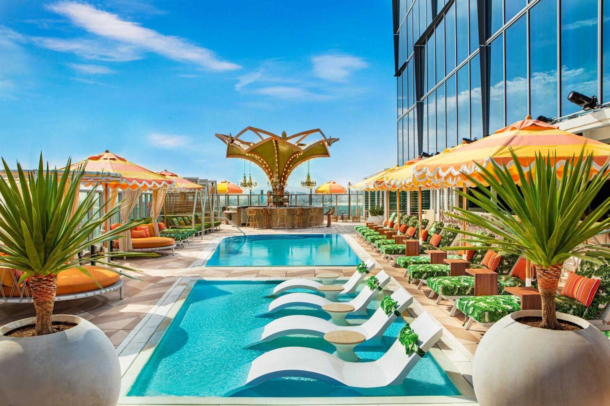 Moxy Downtown Los Angeles Buitenkant foto