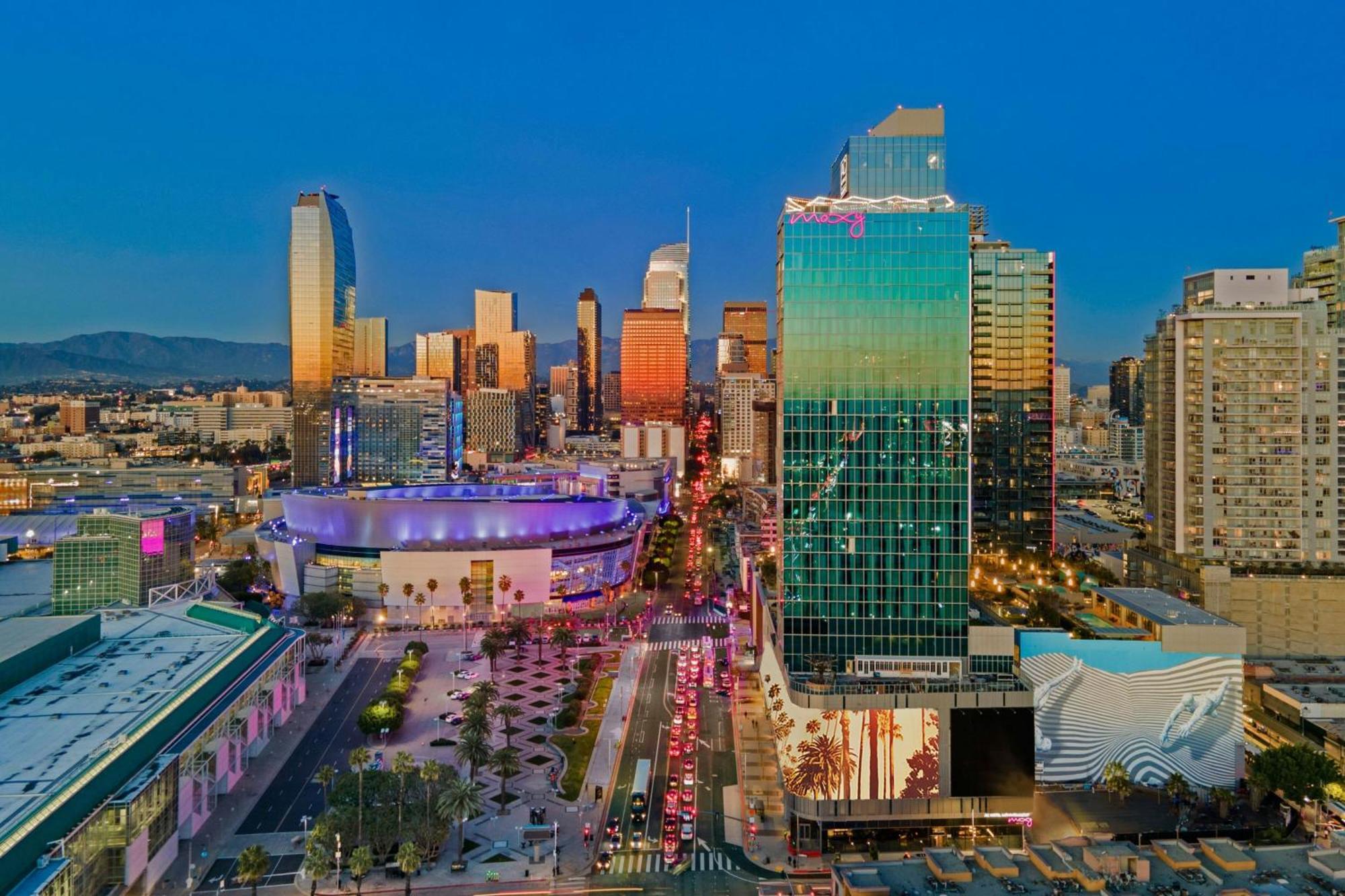 Moxy Downtown Los Angeles Buitenkant foto